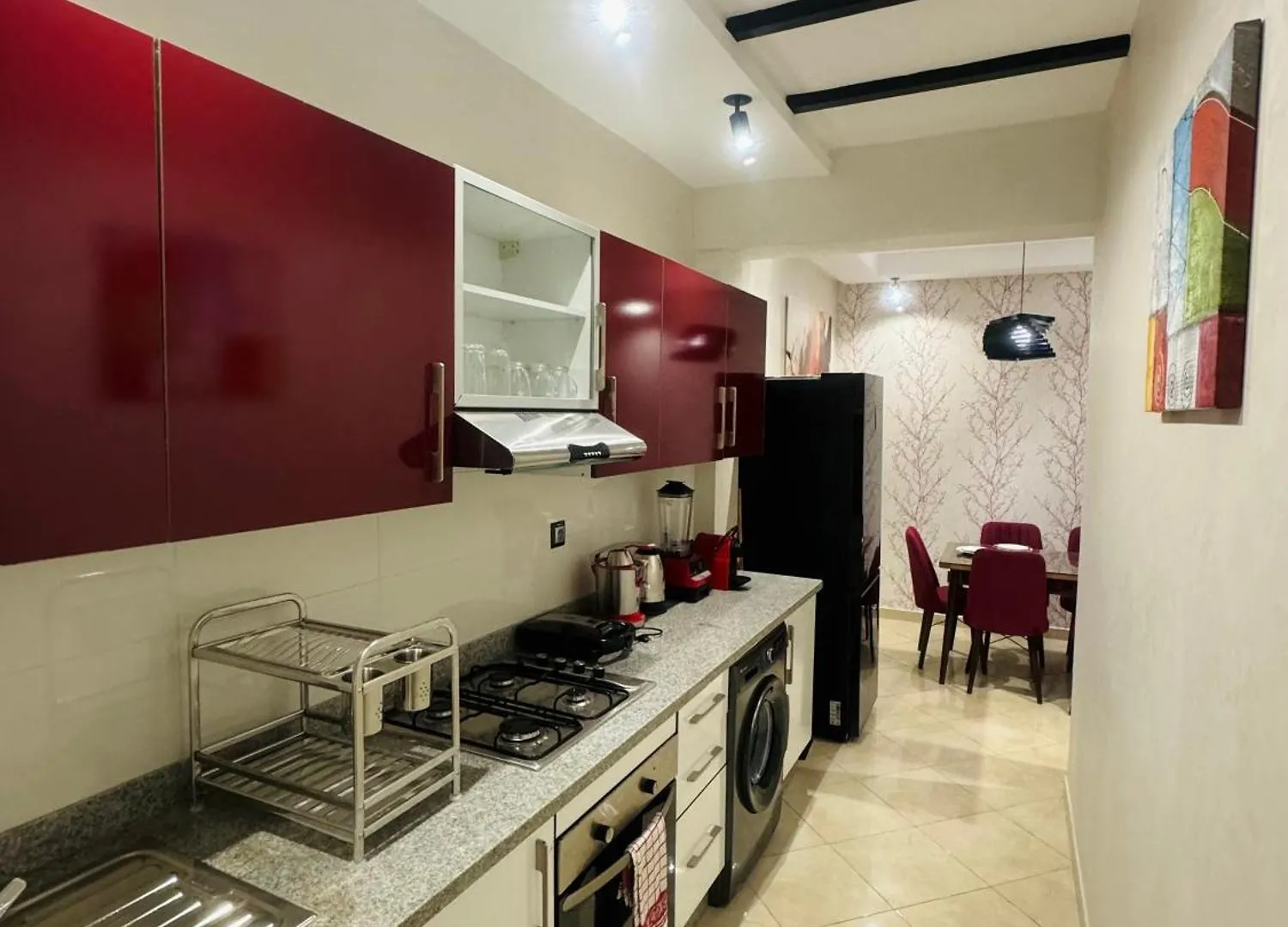 Modern Apartment Opposite The Hassan2 Mosque, Very Well Equipped And Stylish, 85 M2 With Gym And Direct Sea View With Underground Garage , Prohibits Unmarried Couples Of Arab Origin Casablanca